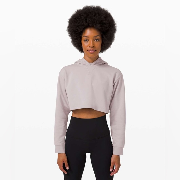 lululemon athletica Tops - Lululemon All Yours Cropped Hoodie
Iced Iris